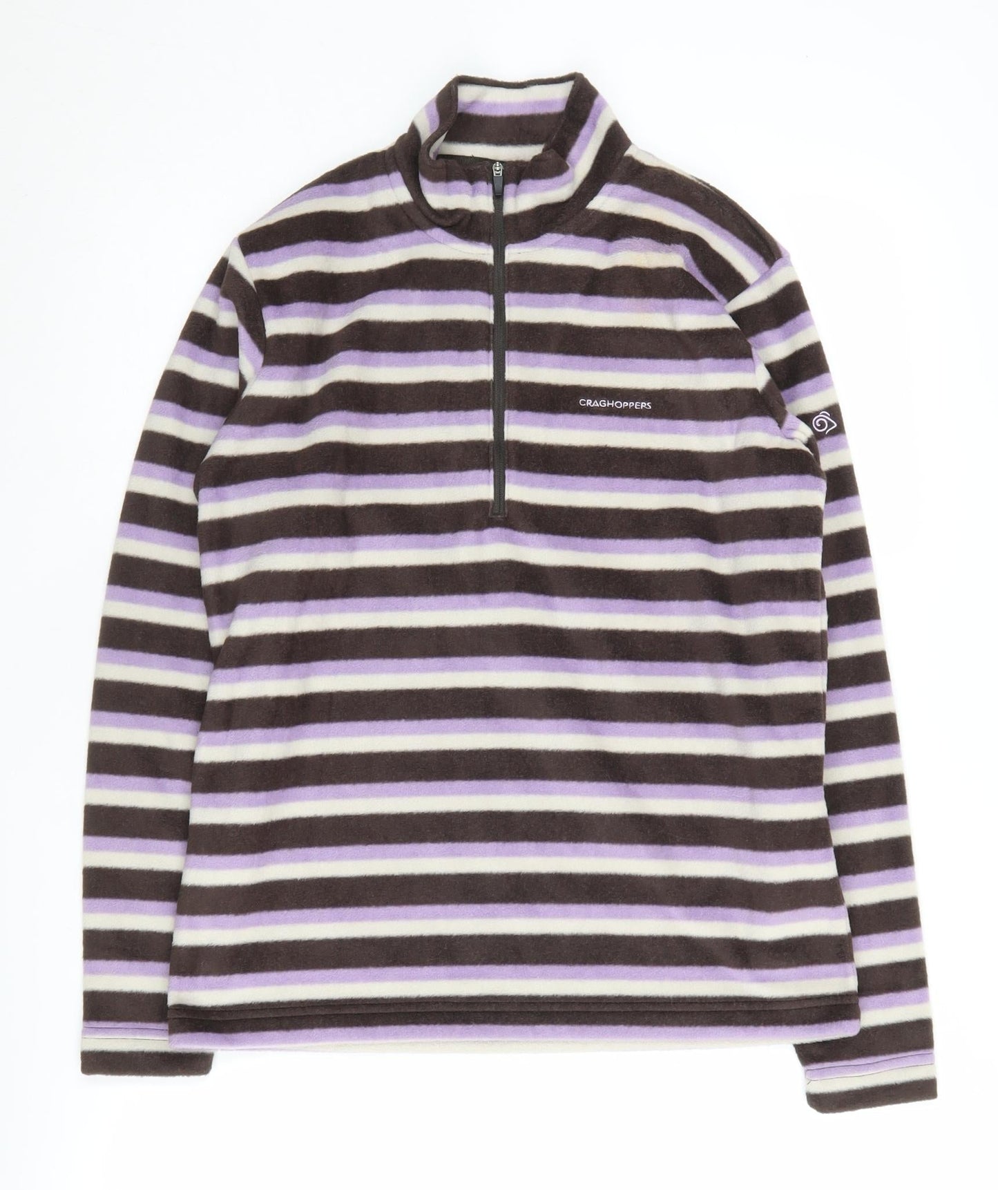 Craghoppers Women's Striped Pullover Sweatshirt UK 10