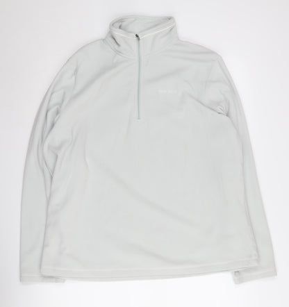 Craghoppers Women's White 1/2 Zip Pullover Sweatshirt - Size 20