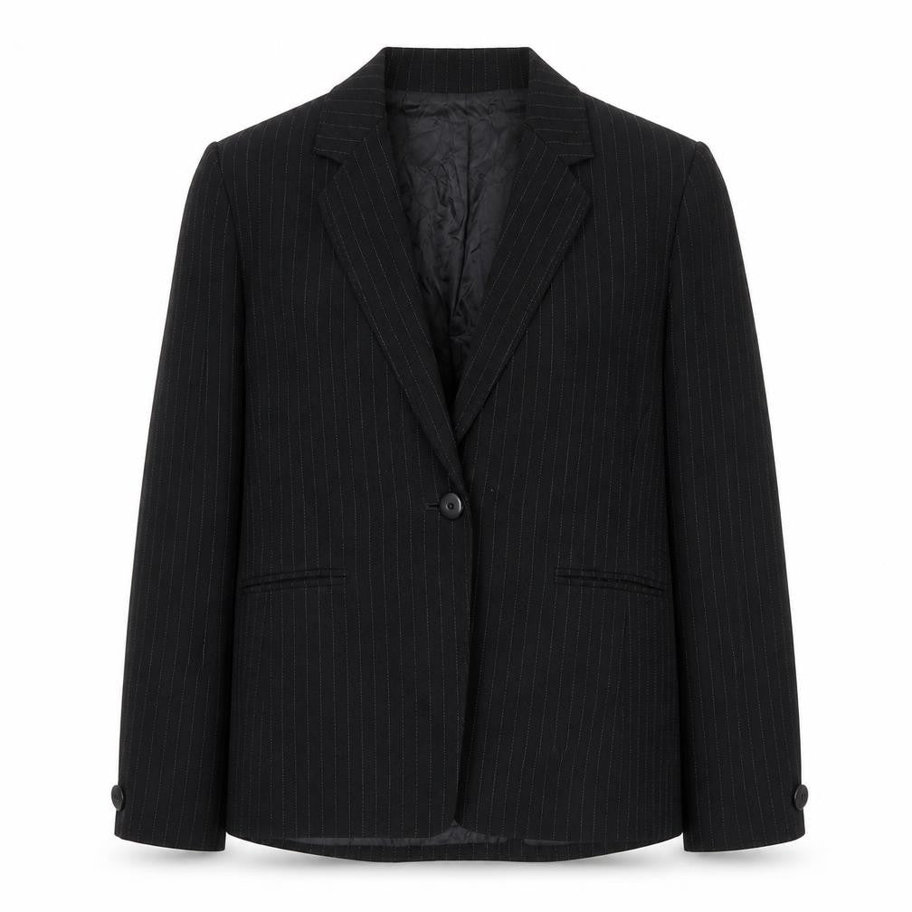 Womens UK Size 12 Viyella Regular Black Blazer