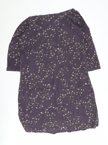 White Stuff Women's Multicoloured Shift Dress Size 14
