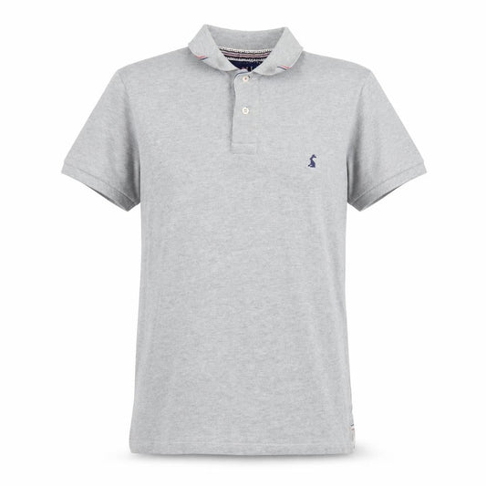 Joules Grey Women's Polo Shirt Small Classic Fit