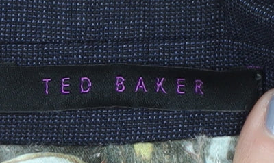 Mens UK Size 40 Ted Baker Regular Blue Suit Jacket