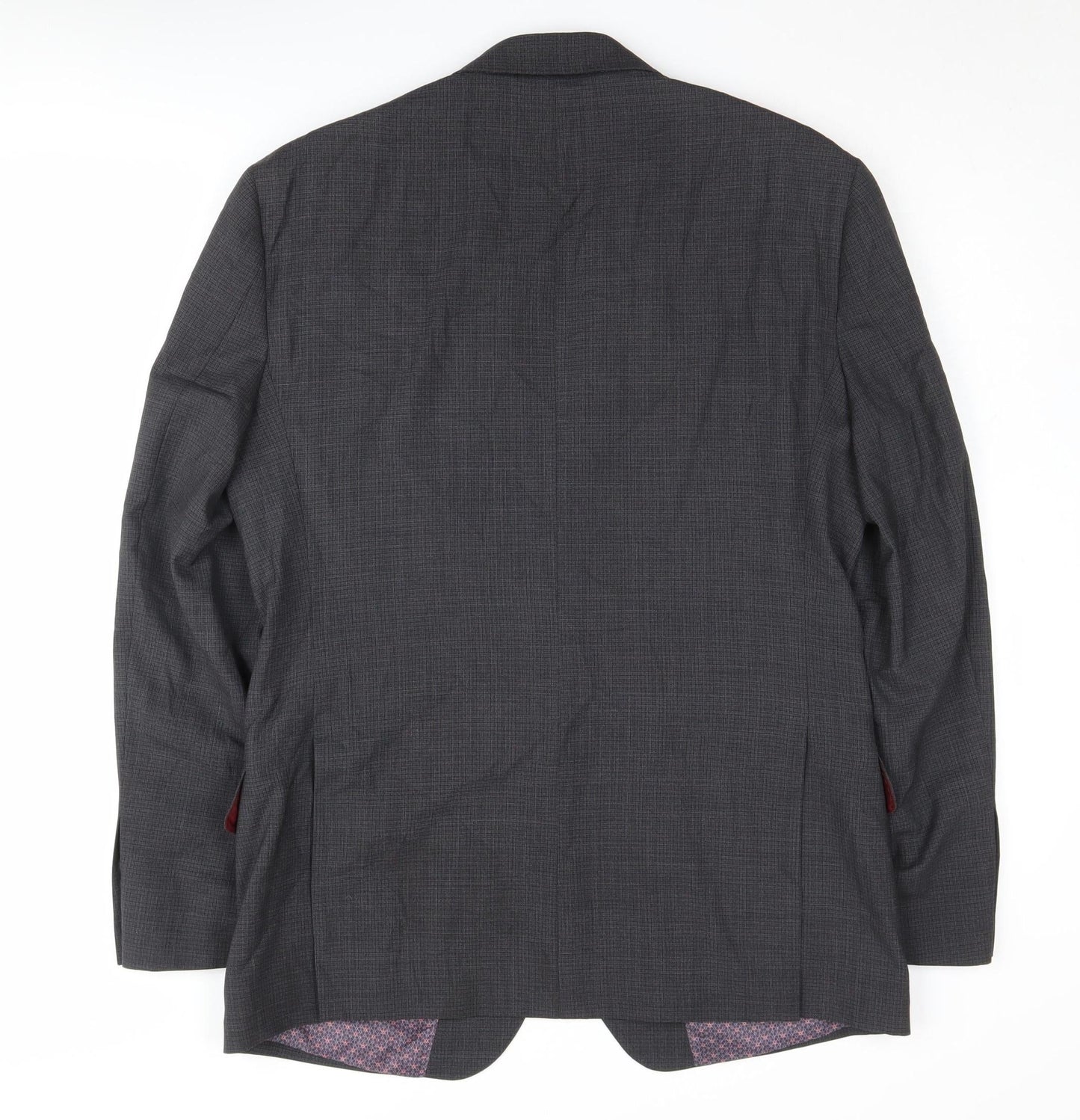 Mens UK Size 40 T.M.Lewin Regular Grey Suit Jacket