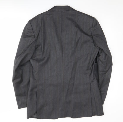 Austin Reed Grey Men's Blazer 38R Regular Wool