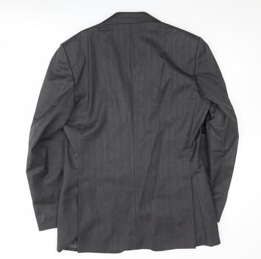 Austin Reed Grey Men's Blazer 38R Regular Wool