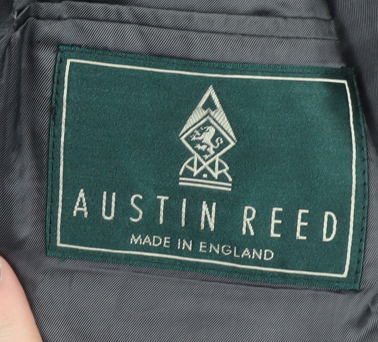 Austin Reed Grey Men's Blazer 38R Regular Wool