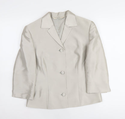 Womens UK Size 8 Laura Ashley Regular Ivory Suit Jacket