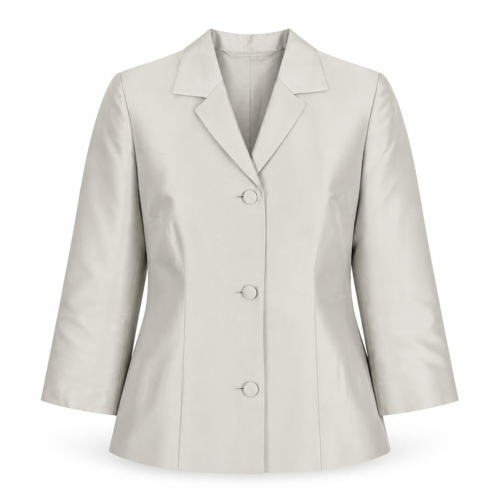 Womens UK Size 8 Laura Ashley Regular Ivory Suit Jacket