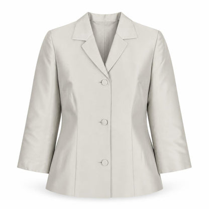 Womens UK Size 8 Laura Ashley Regular Ivory Suit Jacket