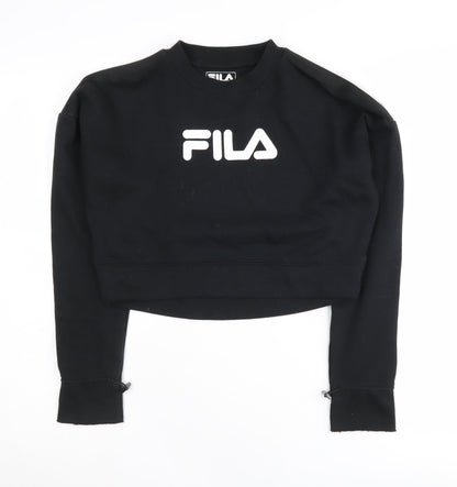 Fila Women's Black XS Pullover Sweatshirt