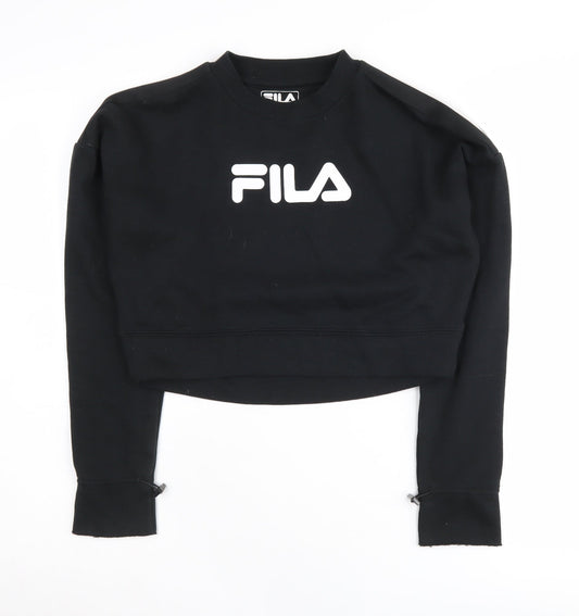Fila Women's Black XS Pullover Sweatshirt