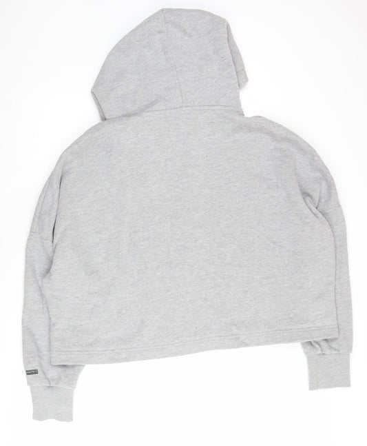 Superdry Women's Grey Pullover Hoodie Size 18 Casual
