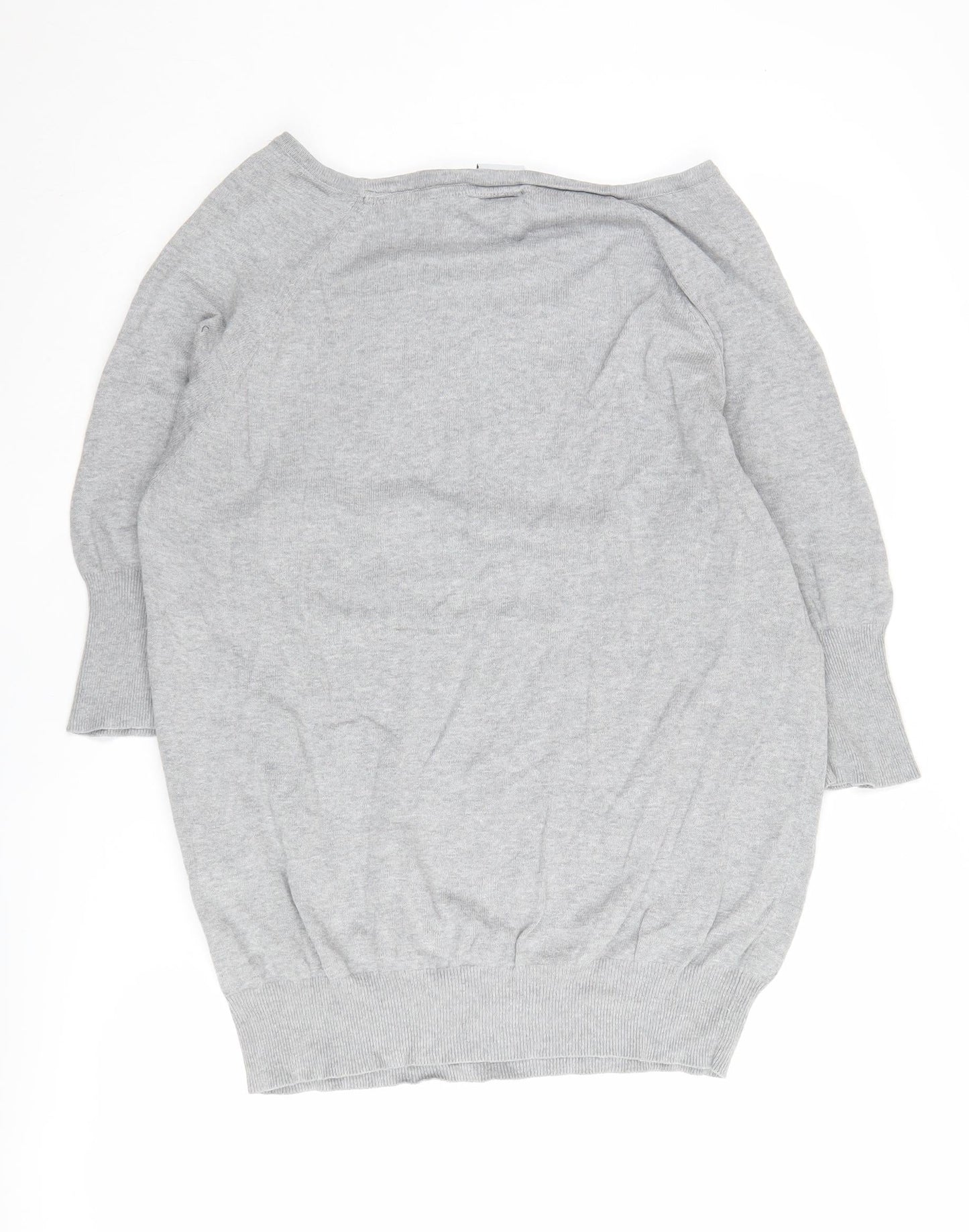 Womens UK Size 12 Animal Grey Pullover Jumper
