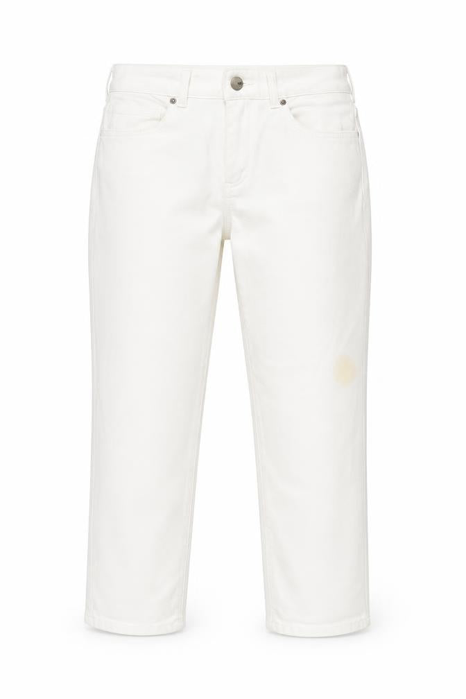 Womens UK Size 8 White Stuff Regular Fit Straight White Jeans