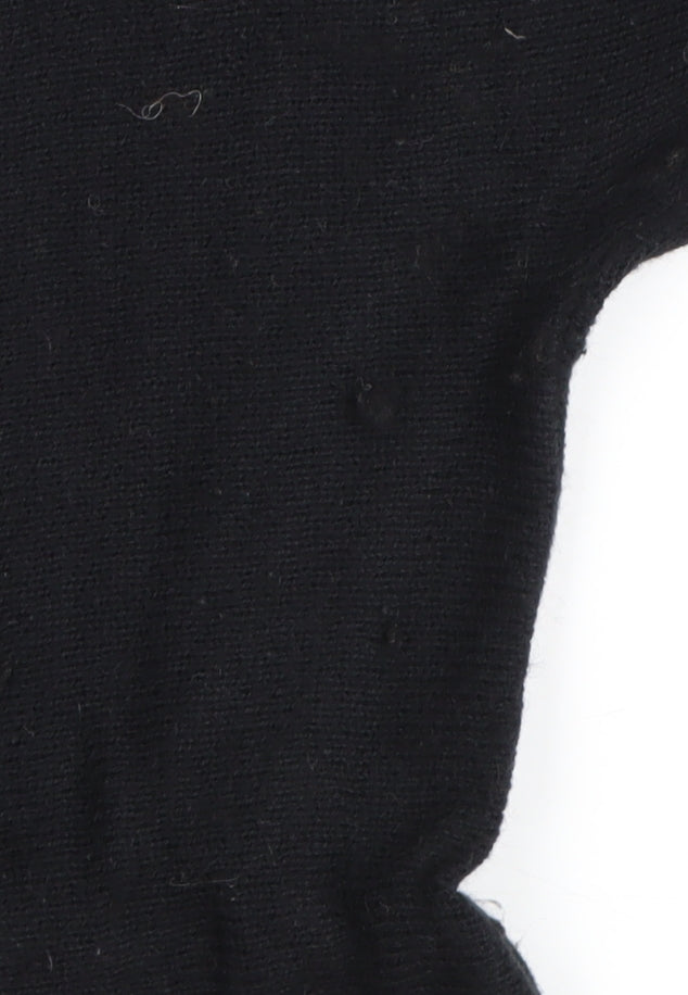 Womens UK Size S Ted Baker Black Cape Jumper
