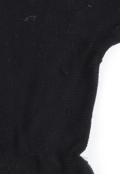 Womens UK Size S Ted Baker Black Cape Jumper