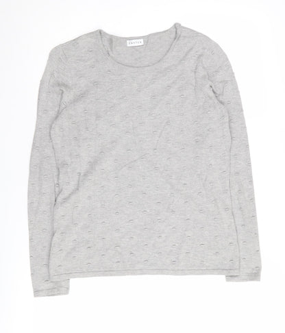 Eastex Women's Grey Round Neck Pullover Jumper Size 10