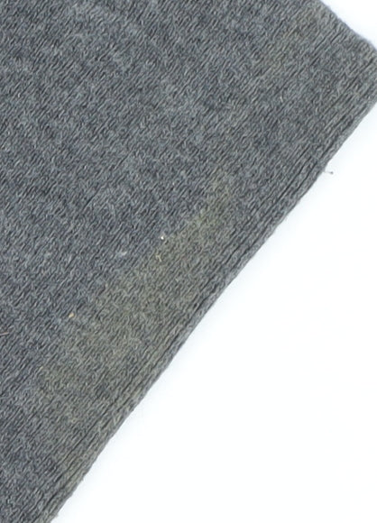 Jigsaw Women's Grey Wool Blend V-Neck Jumper M