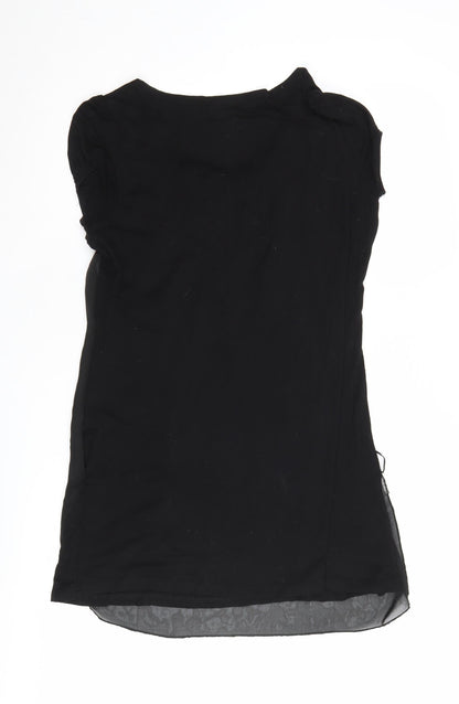 Womens UK Size M Pussycat London Black  Blouse