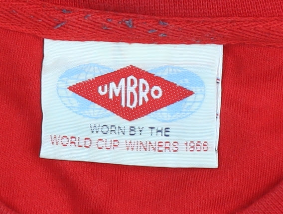 Umbro Men's XL Red Pullover Sweatshirt Sports