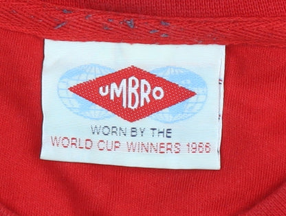 Umbro Men's XL Red Pullover Sweatshirt Sports
