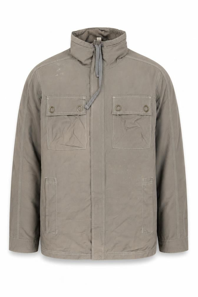 Mens UK Size M Republic Beige Military Jacket