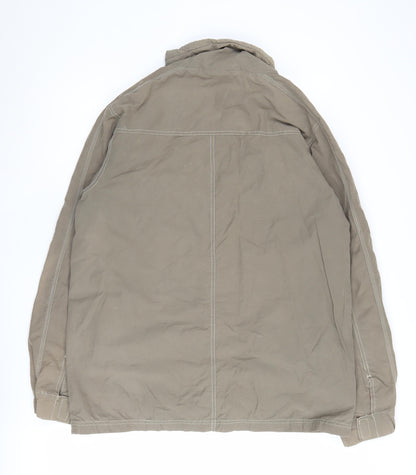 Mens UK Size M Republic Beige Military Jacket