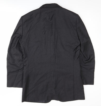Mens UK Size 36 T.M.Lewin Regular Black Suit Jacket