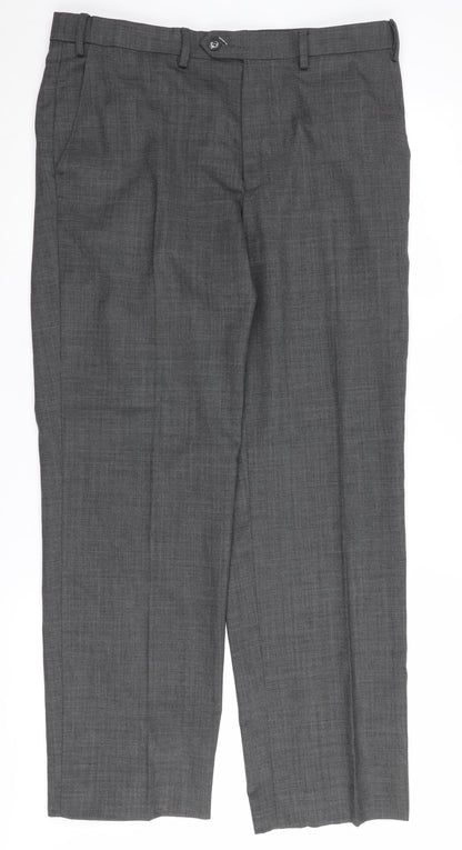 Marks and Spencer Men's Grey Dress Pants, 34