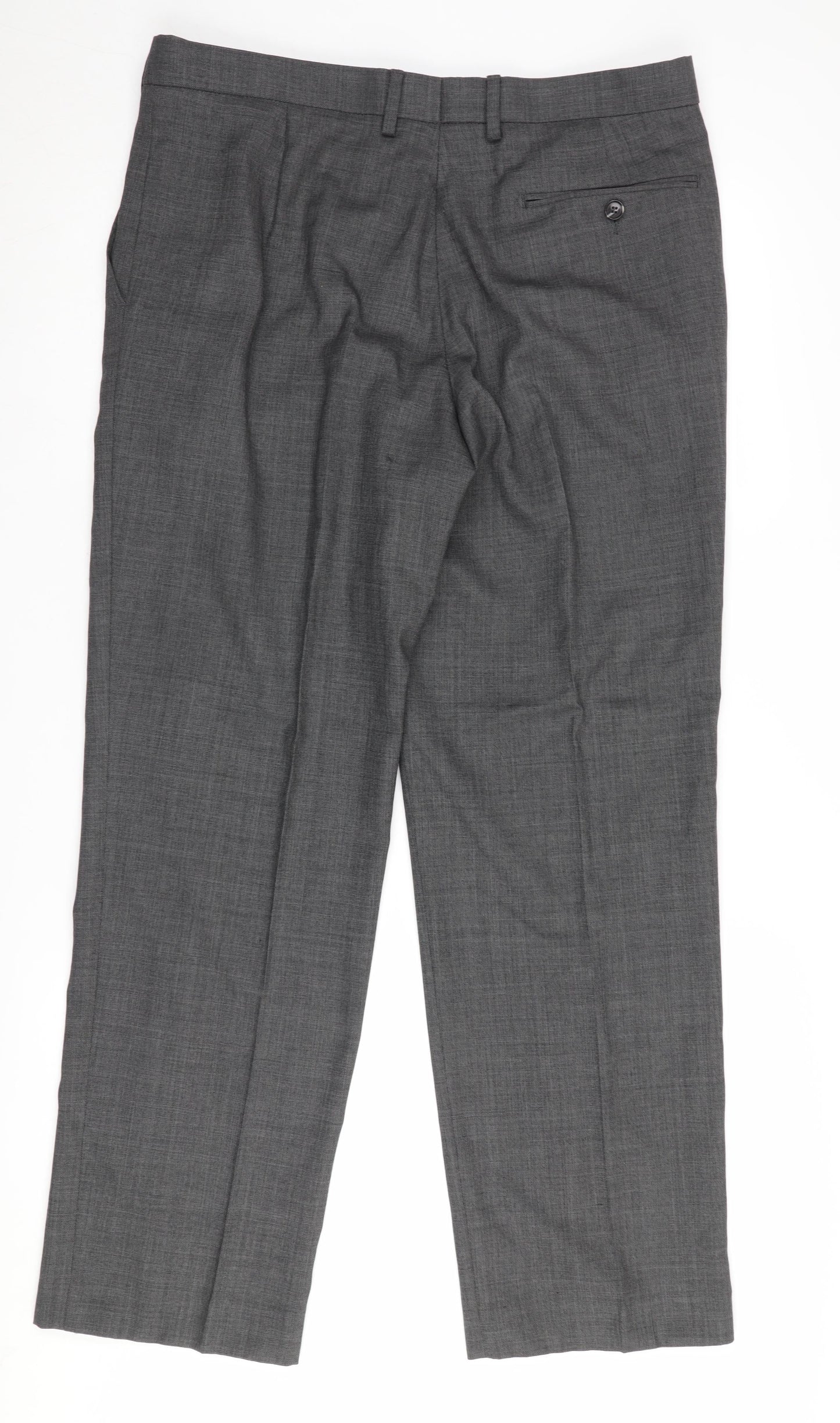 Marks and Spencer Men's Grey Dress Pants, 34