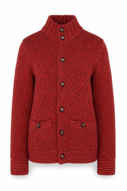 Gap Women's Red Chunky-Knit Cardigan XS