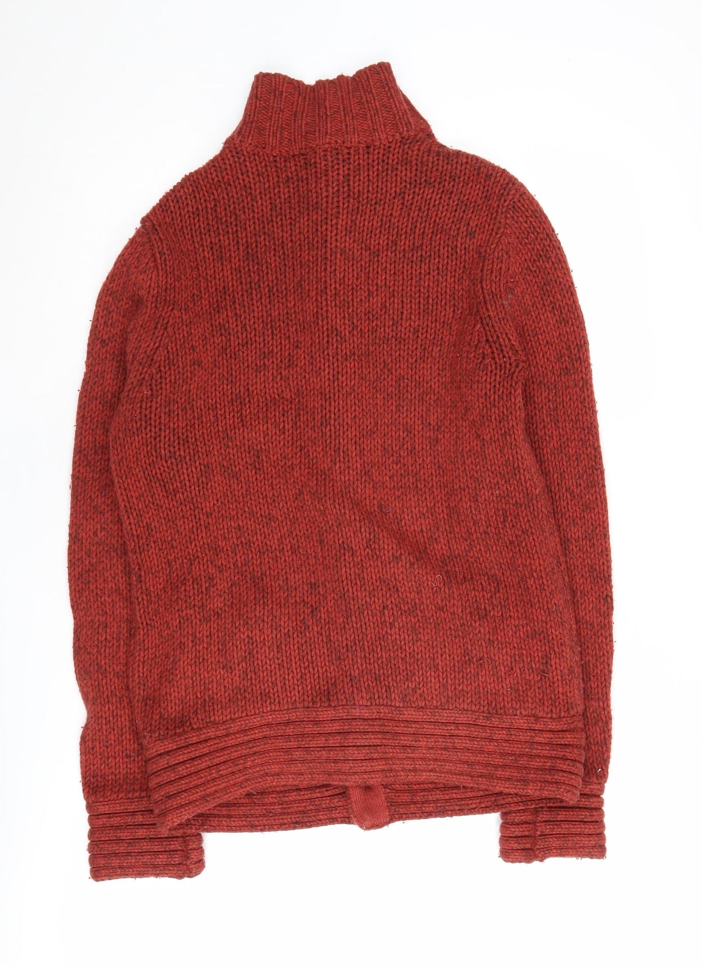 GAP Women's Red Chunky-Knit Cardigan XS