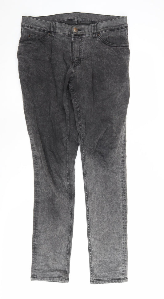 Cheap Monday Men's Black Straight Jeans 30Wx32L