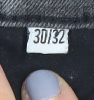 Cheap Monday Men's Black Straight Jeans 30Wx32L