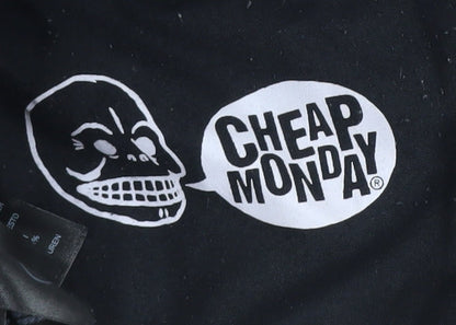 Cheap Monday Men's Black Straight Jeans 30Wx32L