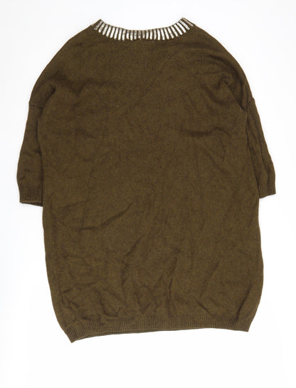 Womens UK Size 14 French Connection Brown  Jumper