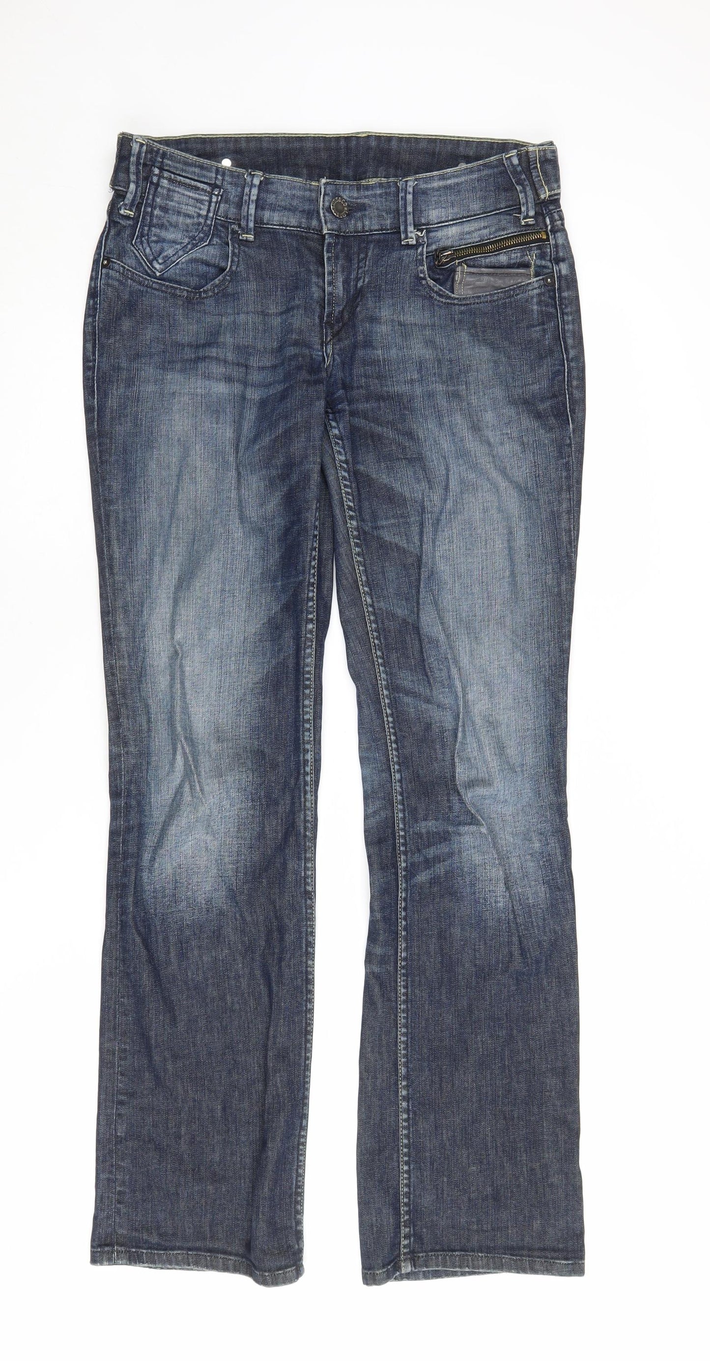 Levi's Men's Blue Straight Jeans, Size 30, Medium Wash