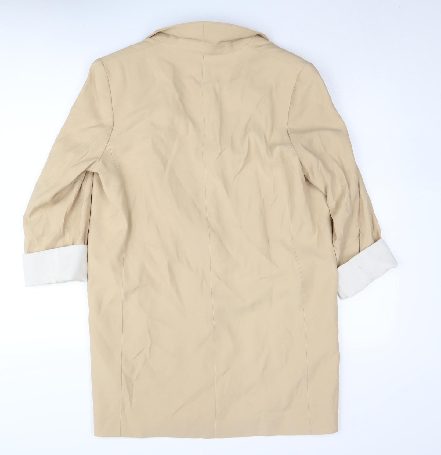 H&M Women's Beige Blazer Size 8 Regular Fit