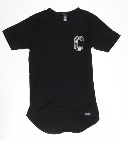 Carré Black Unisex Jersey T-Shirt Large