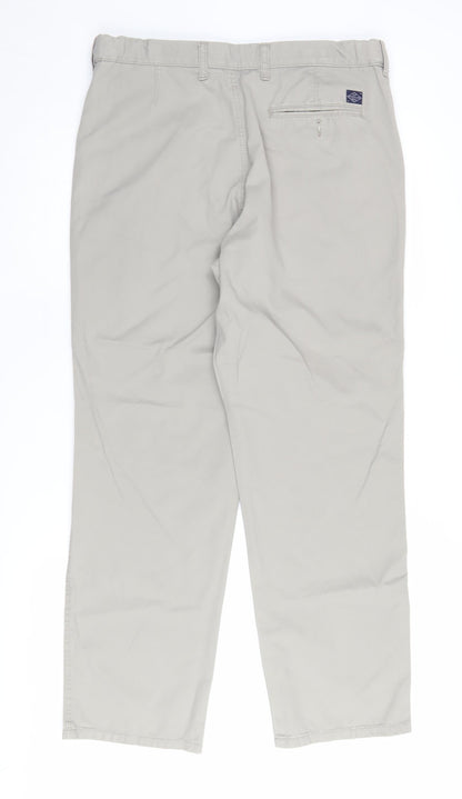 Marks and Spencer Men's Beige Chino Trousers 34L