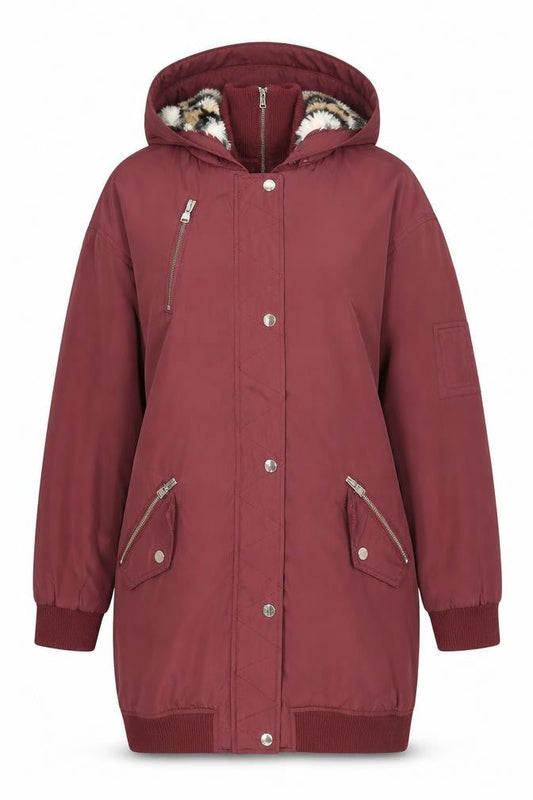 ByHenry Holland Women's Red Anorak Jacket Size 14