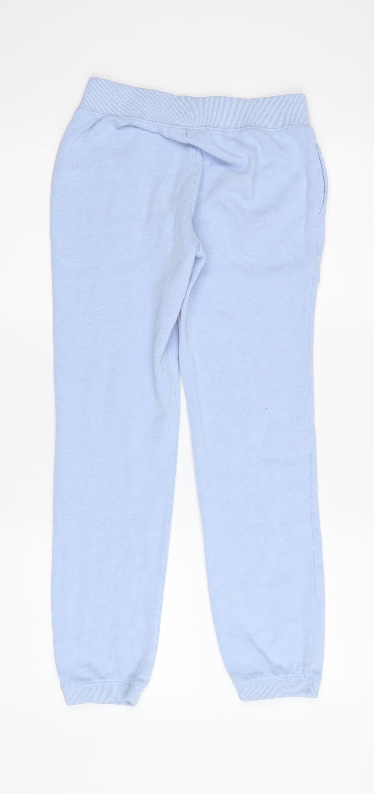 Gap Girls Blue Jogger Trousers, Size 10 Years, Cotton Blend