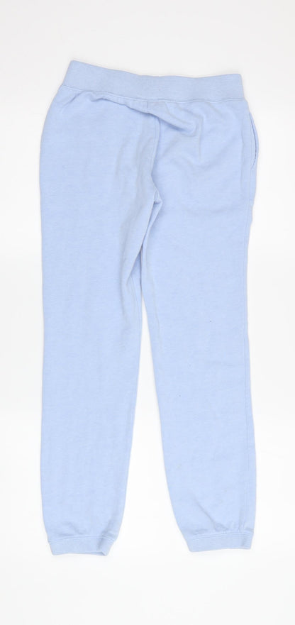 Gap Girls Blue Jogger Trousers, Size 10 Years, Cotton Blend