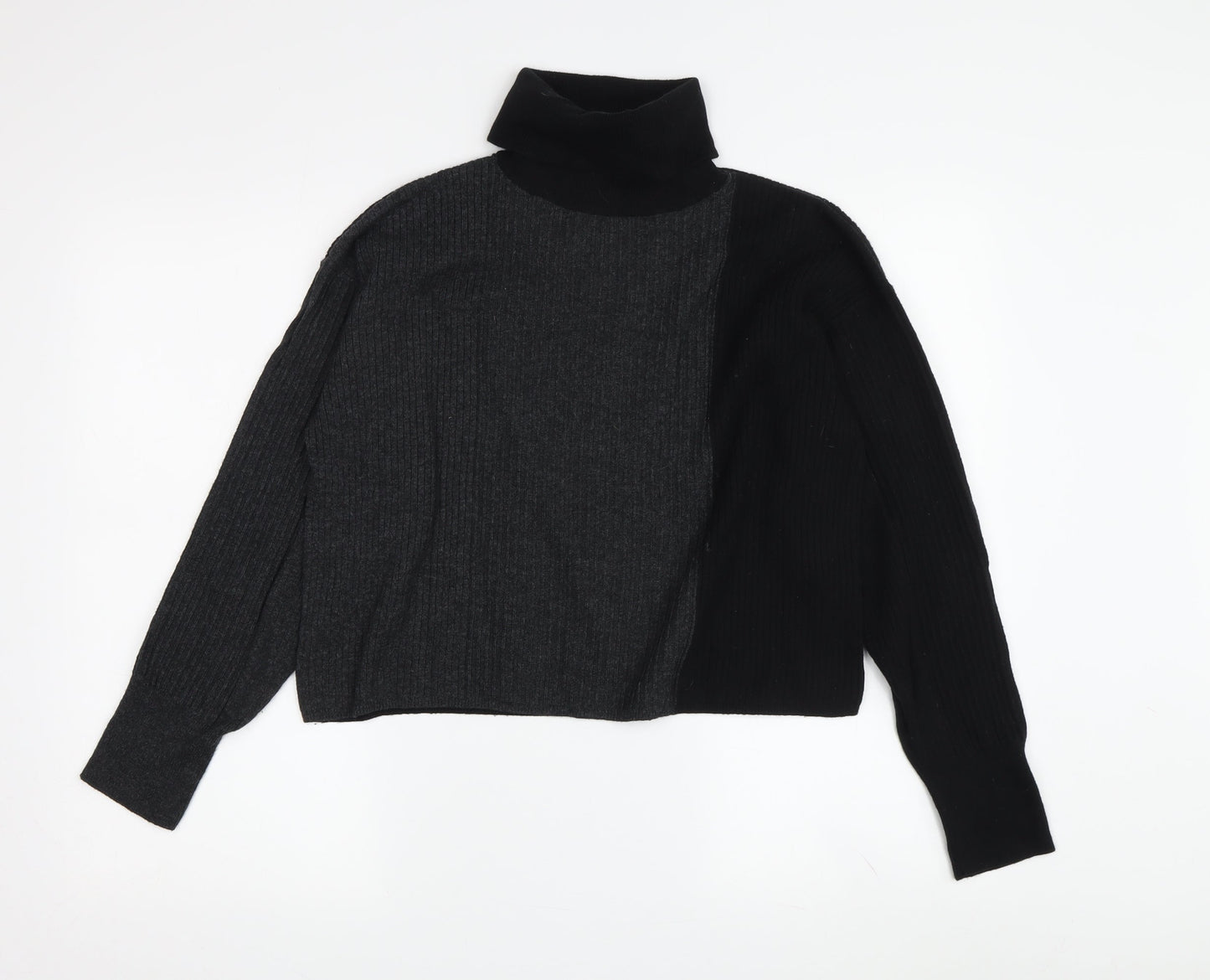 Womens UK Size S Topshop Black Pullover Jumper