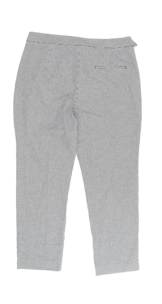 Womens UK Size L Zara Regular Fit Chino Multicoloured Trousers