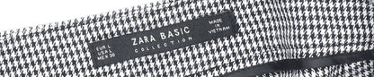 Womens UK Size L Zara Regular Fit Chino Multicoloured Trousers