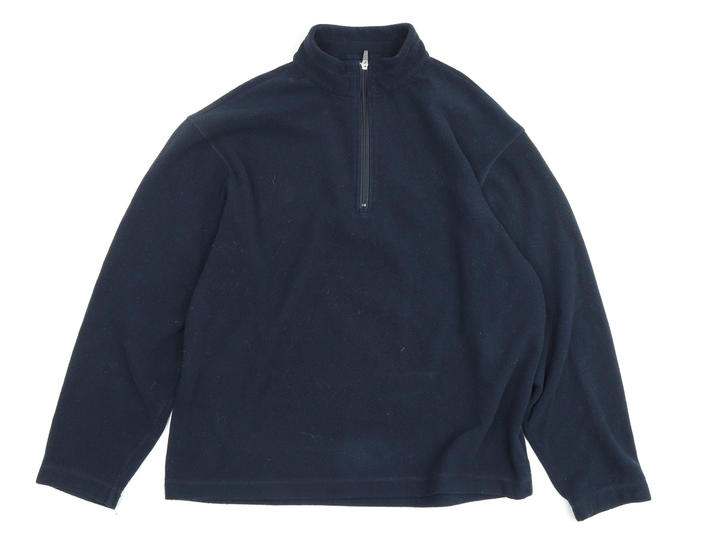 Mens UK Size L Marks and Spencer Blue Pullover Sweatshirt