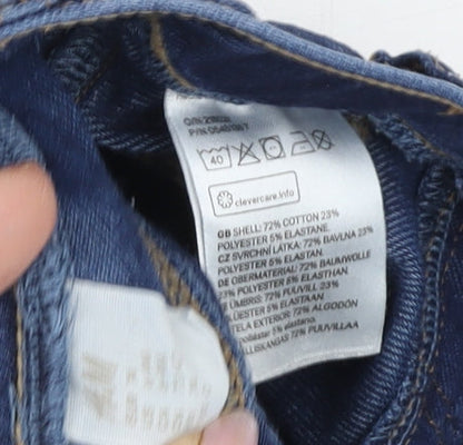Unisex Baby Blue Jeans, 12-18 Months, Elastic Waist