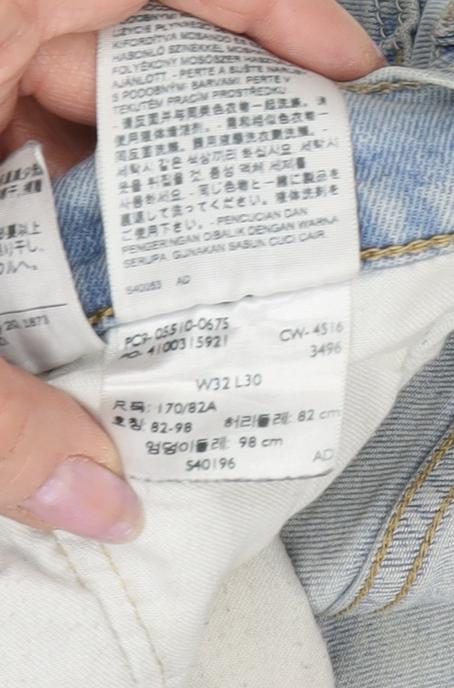 Levi's Men's Blue Straight Jeans W32 L30