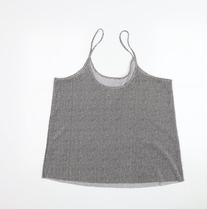 Womens UK Size M H&M Multicoloured Camisole Tank